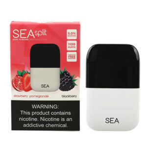 SEA Split - Disposable Pod Device - Strawberry Pomegranate + Blackberry - Single / 50mg