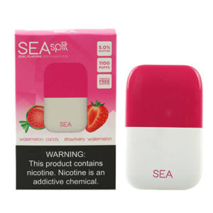 SEA Split - Disposable Pod Device - Watermelon Candy + Strawberry Watermelon - Single / 50mg