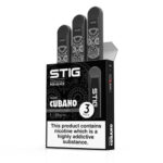 STIG - Ultra Portable and Disposable Vape Device - Cubano (3 Pack) - 1.2ml / 60mg