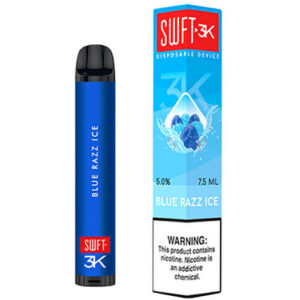 SWFT Bar 3K - Disposable Vape Device - Blue Razz Ice - Single / 50mg