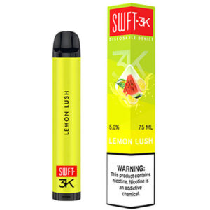 SWFT Bar 3K - Disposable Vape Device - Lemon Lush - Single / 50mg