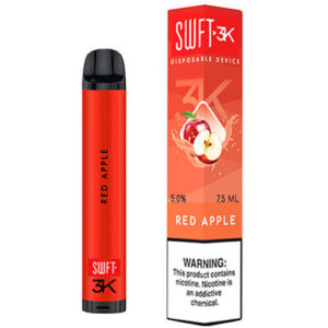 SWFT Bar 3K - Disposable Vape Device - Red Apple - Single / 50mg