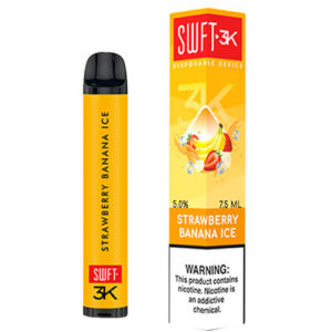 SWFT Bar 3K - Disposable Vape Device - Strawberry Banana Ice - Single / 50mg