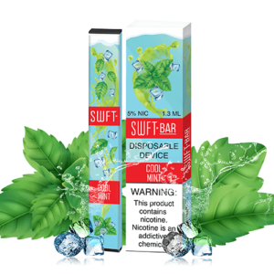 SWFT Bar - Disposable Vape Device - Cool Mint - Single / 50mg