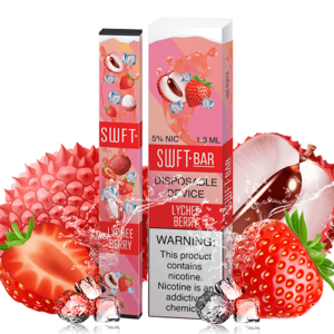 SWFT Bar - Disposable Vape Device - Lychee Berry ICE - Single / 50mg