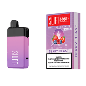 SWFT MOD Recharge - Disposable Vape Device - Berry Blast - Single / 50mg