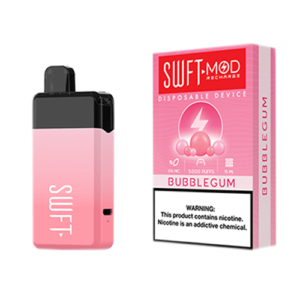 SWFT MOD Recharge - Disposable Vape Device - Bubblegum - Single / 50mg