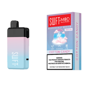 SWFT MOD Recharge - Disposable Vape Device - Cotton Candy - Single / 50mg