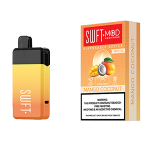 SWFT MOD Recharge - Disposable Vape Device - Mango Coconut - Single / 50mg