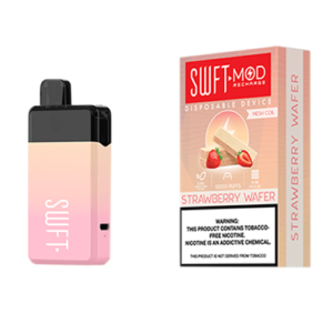 SWFT MOD Recharge - Disposable Vape Device - Strawberry Wafer - Single / 50mg