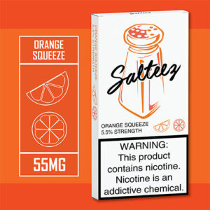 Salteez Pods - Orange Squeeze (4 Pack) - 4 Pack / 55mg