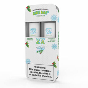 Side Bae - Disposable Vape Device Twin Pack - Iced Winter Green - Twin Pack / 50mg