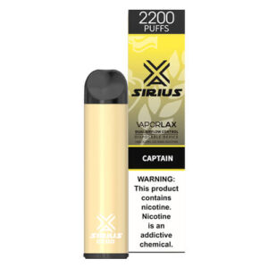 Sirius by VaporLAX - Disposable Vape Device - Captain - Single / 50mg