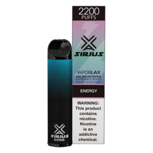 Sirius by VaporLAX - Disposable Vape Device - Energy - Single / 50mg