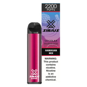 Sirius by VaporLAX - Disposable Vape Device - Hawaiian Mix - Single / 50mg