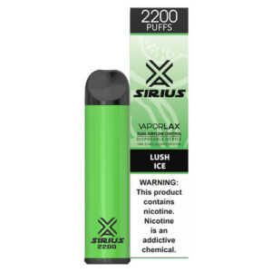 Sirius by VaporLAX - Disposable Vape Device - Lush Ice - Single / 50mg