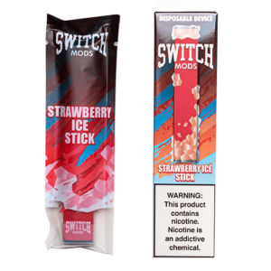 Switch Mods - Disposable Vape Device - Strawberry Ice - Single / 50mg