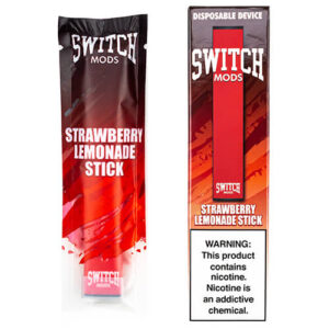 Switch Mods - Disposable Vape Device - Strawberry Lemonade - 1.3ml / 50mg