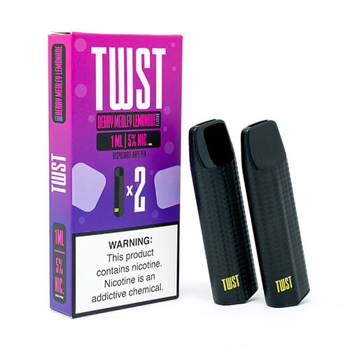 TWST - Disposable Vape Pen Twin Packs - Berry Medley Lemonade - 1ml / 50mg
