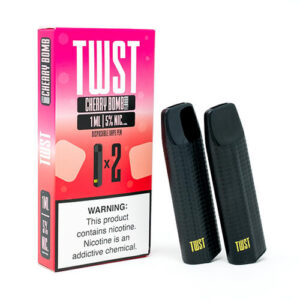 TWST - Disposable Vape Pen Twin Packs - Cherry Bomb - 1ml / 50mg