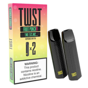 TWST - Disposable Vape Pen Twin Packs - Fruit Punch - 1ml / 50mg