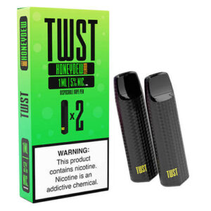 TWST - Disposable Vape Pen Twin Packs - Honeydew Melon Chew - 1ml / 50mg