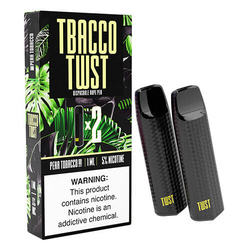 TWST - Disposable Vape Pen Twin Packs - Pear Tobacco - 1ml / 50mg