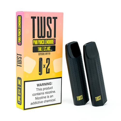 TWST - Disposable Vape Pen Twin Packs - Pink Punch Lemonade - 1ml / 50mg
