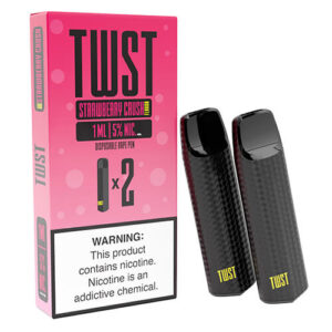 TWST - Disposable Vape Pen Twin Packs - Strawberry Crush Lemonade - 1ml / 50mg