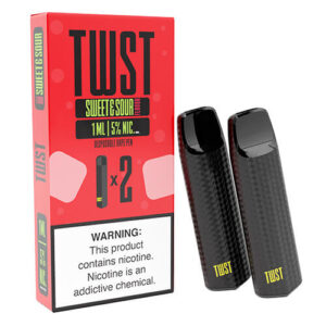 TWST - Disposable Vape Pen Twin Packs - Sweet and Sour - 1ml / 50mg