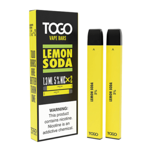 TWST TOGO - Disposable Vape Device Twin Pack - Lemon Soda - 2 Pack / 50mg