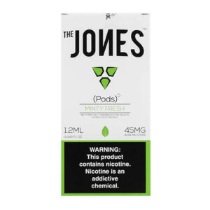 The Jones - Compatible Flavor Pods - Minty Fresh (5 Pack) - 5 Pack - 1.2ml / 45mg