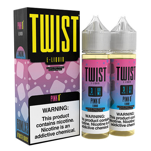 Twist E-Liquids - Pink 0 Degrees (Iced Pink Punch) - 60ml / 0mg