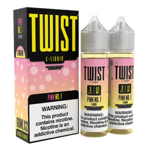 Twist E-Liquids - Pink No.1 (Pink Punch Lemonade) - 2x60ml / 0mg