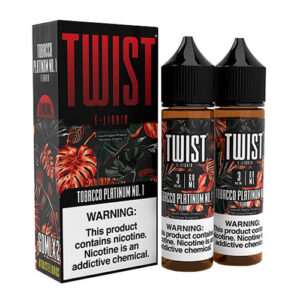 Twist E-Liquids - Tobacco Platinum No. 1 - 2x60ml / 6mg