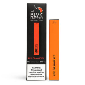 UNICIIG by BLVK Premium E-Liquid - Disposable Vape Device - Red Orange Ice - 1.3ml / 50mg