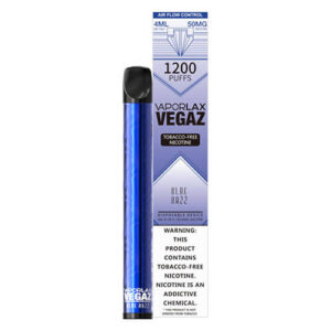 VEGAZ by VaporLAX - Disposable Vape Device - Blue Razz - Single / 50mg