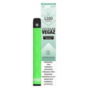 VEGAZ by VaporLAX - Disposable Vape Device - Cool Mint - Single / 50mg