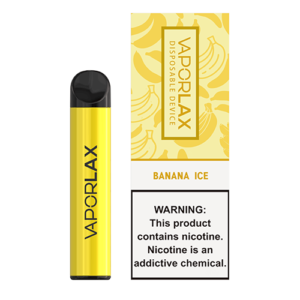 VaporLAX - Disposable Vape Device - Banana Ice - Single / 50mg