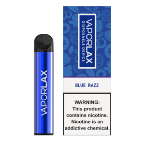 VaporLAX - Disposable Vape Device - Blue Razz - Single / 50mg