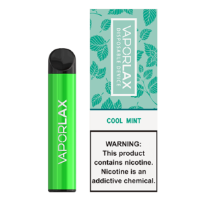 VaporLAX - Disposable Vape Device - Cool Mint - Single / 50mg