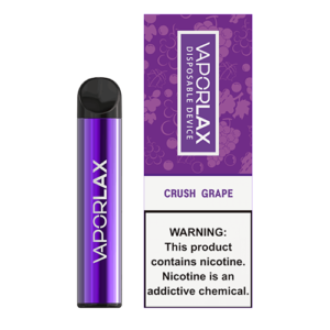 VaporLAX - Disposable Vape Device - Crush Grape - Single / 50mg