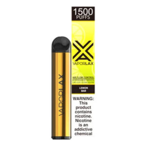 VaporLAX - Disposable Vape Device - Lemon Bar - Single / 50mg