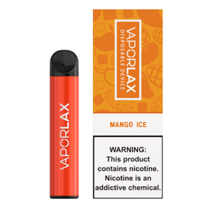 VaporLAX - Disposable Vape Device - Mango Ice - Single / 50mg