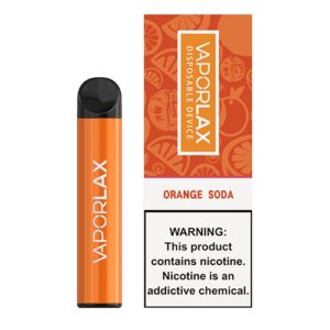 VaporLAX - Disposable Vape Device - Orange Soda - Single / 50mg