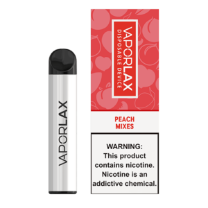 VaporLAX - Disposable Vape Device - Peach Mixes - Single / 50mg