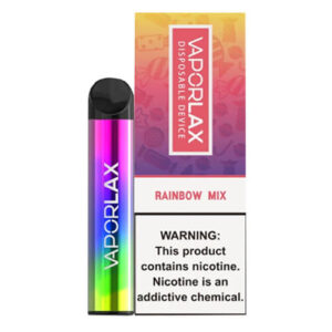 VaporLAX - Disposable Vape Device - Rainbow Mix - Single / 50mg