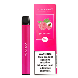 VaporLAX Mate - Disposable Vape Device - Lychee Ice - Single / 50mg