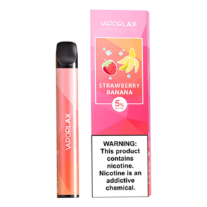 VaporLAX Mate - Disposable Vape Device - Strawberry Banana - Single / 50mg