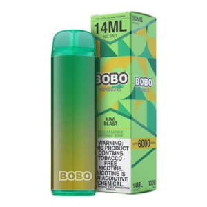 VaporLax BOBO - Disposable Vape Device - Kiwi Blast - Single (14ml) / 50mg